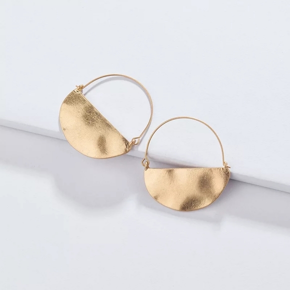 Anthropologie Jewelry - New Anthropologie Gold  Earrings